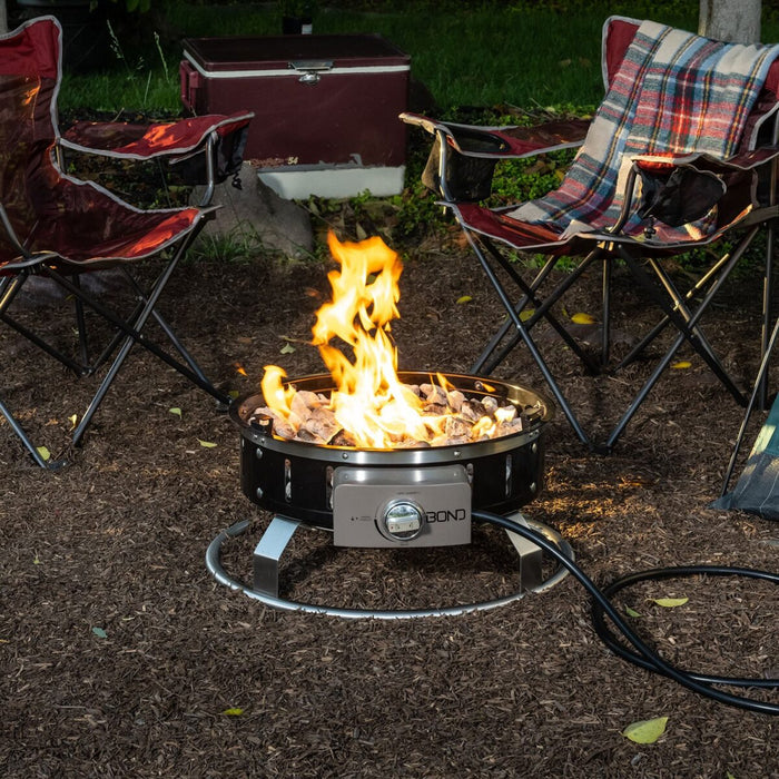 موقد الغاز المحمول بوند بلاتينوم 65,000 وحدة حرارية للاستخدام الخارجي