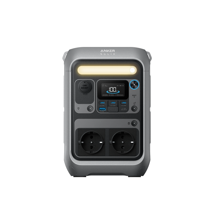 محطة طاقة محمولة 288Wh بخرج 300W وUSB-C 140W للشحن السريع من Anker