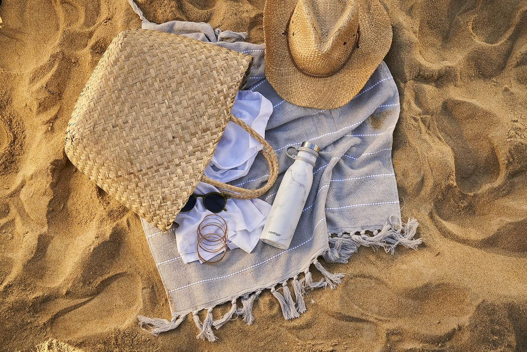 مطرة كونتيغو أوتوسييل ماثرهورن المعزولة 590 مل عزل فائق وتصميم ذكي من Contigo