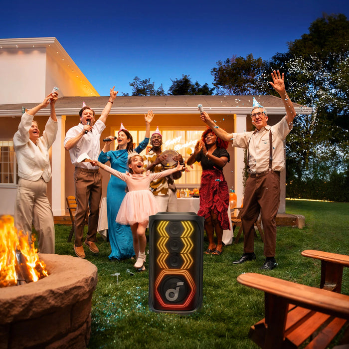 مكبر صوت 200W بصوت جهير واضح لملء المساحات الكبيرة من Anker