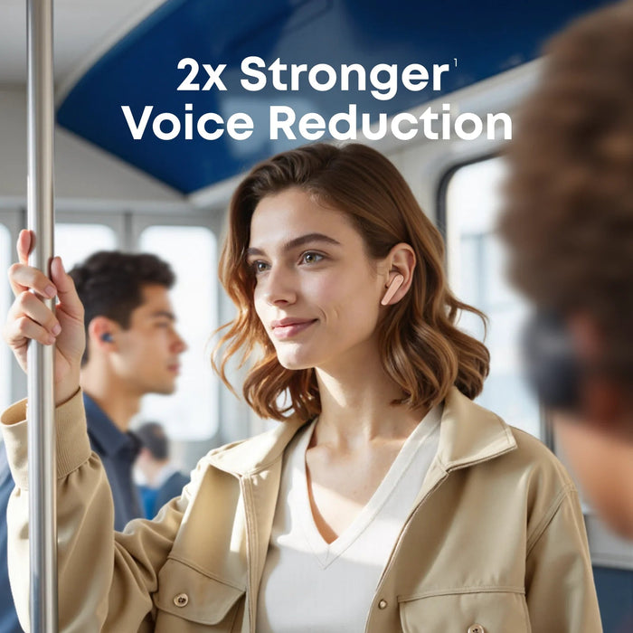 سماعات A3957H21 soundcore Liberty 5 أبيض ANC 3.0 لعزل ضوضاء أقوى من Anker