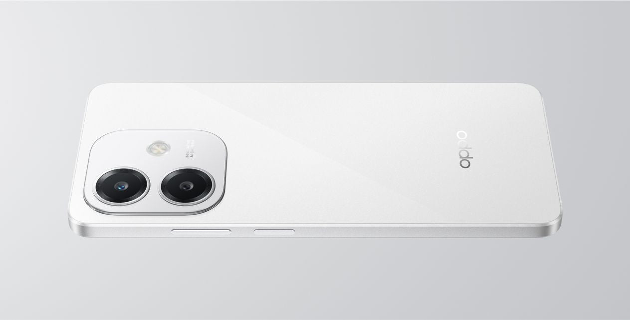 هاتف أوبو A3 بذاكرة رام 6 جيجابايت، تخزين 128 جيجابايت، وبطارية 5100 مللي أمبير - أبيض