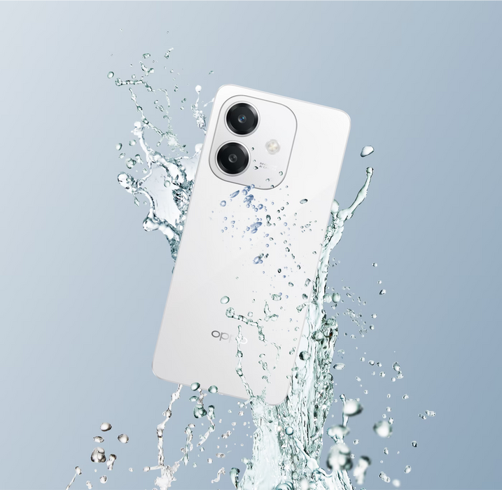 هاتف أوبو A3 بذاكرة رام 6 جيجابايت، تخزين 128 جيجابايت، وبطارية 5100 مللي أمبير - أبيض