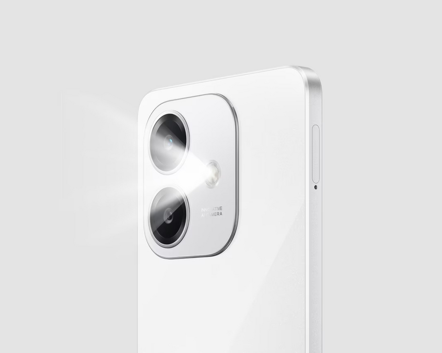 هاتف أوبو A3 بذاكرة رام 6 جيجابايت، تخزين 128 جيجابايت، وبطارية 5100 مللي أمبير - أبيض