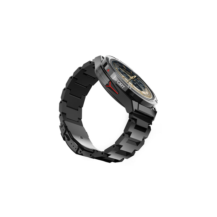 ساعة ذكية أكتيف (Active) شاشة AMOLED مقاس 1.43 بوصة ونظام GPS مع مقاومة 5ATM من HiFuture