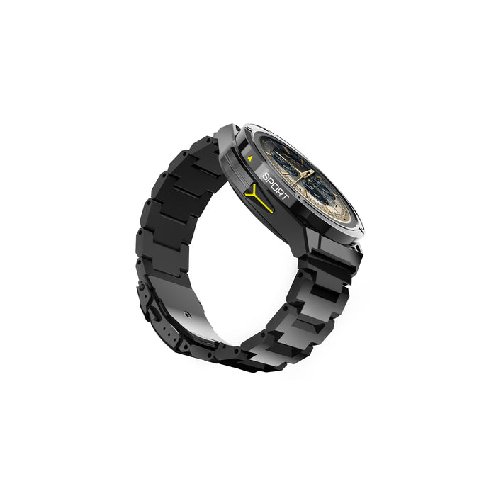 ساعة ذكية أكتيف (Active) شاشة AMOLED مقاس 1.43 بوصة ونظام GPS مع مقاومة 5ATM من HiFuture