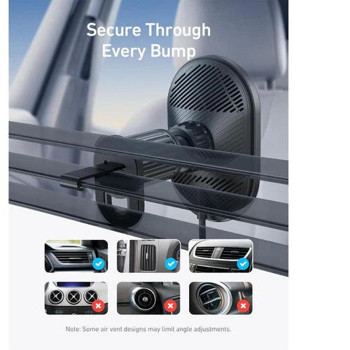 MagGo شاحن سيارة لاسلكي 15W للشحن الفائق مع USB-C من Anker