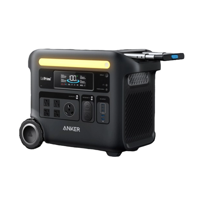 محطة طاقة محمولة Solix F2600 ببطارية LiFePO4 وعمر 10 سنوات من Anker