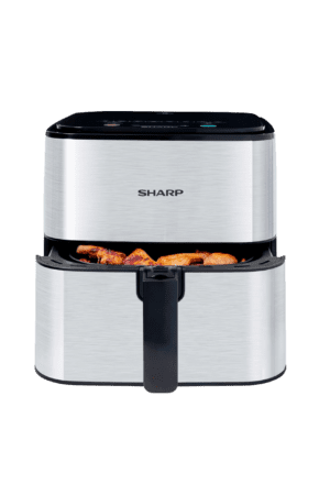 Sharp Air Fryer 7L 1650W Stainless Steel Sharp Air Fryer 7L 1650W Stainless Steel