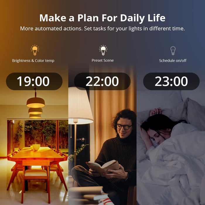 مصباح الذكي بتقنية Wi-Fi و RGB من SONOFF