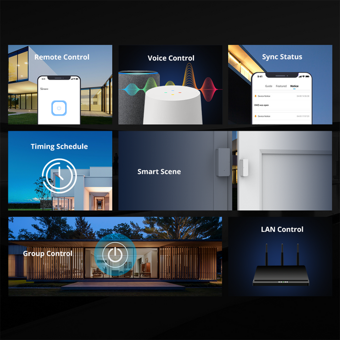 SONOFF BASICR2 مفتاح ذكي واي فاي 10 أمبير مع تحكم صوتي عبر Alexa وGoogle