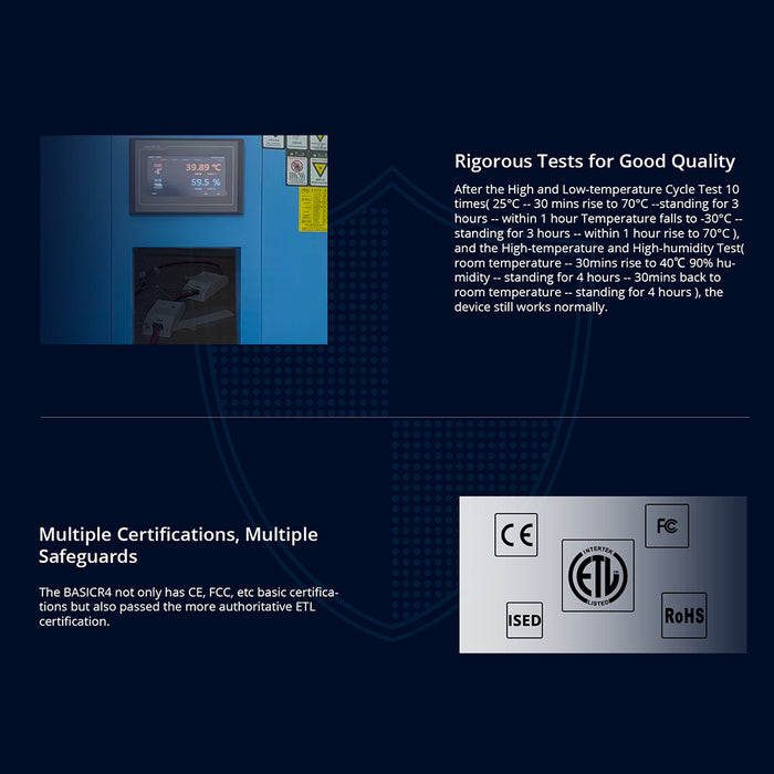 مفتاح ذكي واي فاي BASICR4 للتحكم في الإضاءة بسعة 2400 واط من sonoff