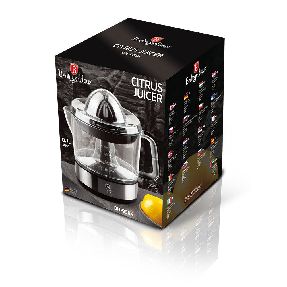 Berlinger Haus 700ml Citrus Juicer - Matt Black Berlinger Haus 700ml Citrus Juicer - Matt Black