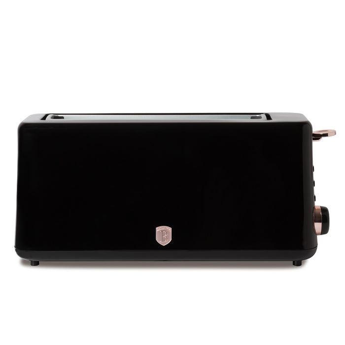 Berlinger Haus Long Slot Toaster - Black-Rose