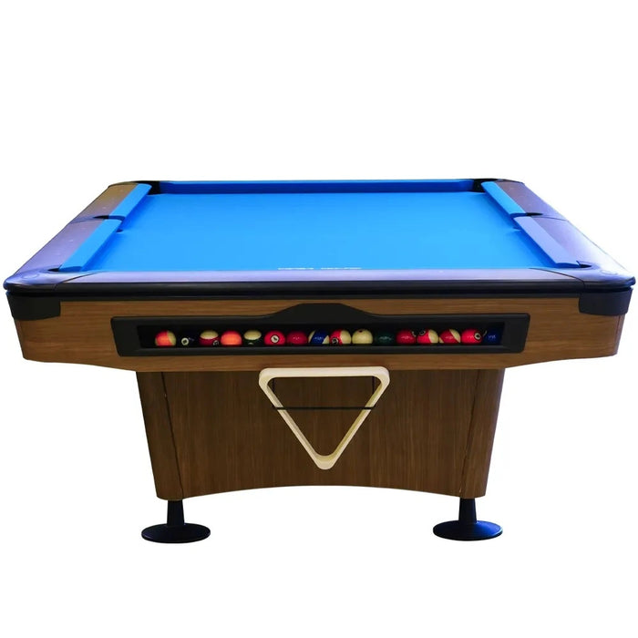 طاولة بلياردو 9-قدم Petra Gold Crown برخام طبيعي وقماش MG 700 عالي الجودة