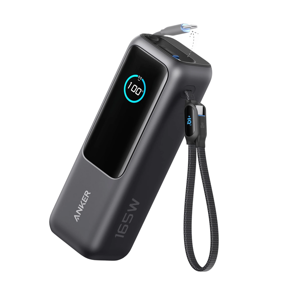 باور بانك 25000MAH بقدرة 165W وشحن سريع للحواسيب من Anker باور بانك 25000MAH بقدرة 165W وشحن سريع للحواسيب من Anker