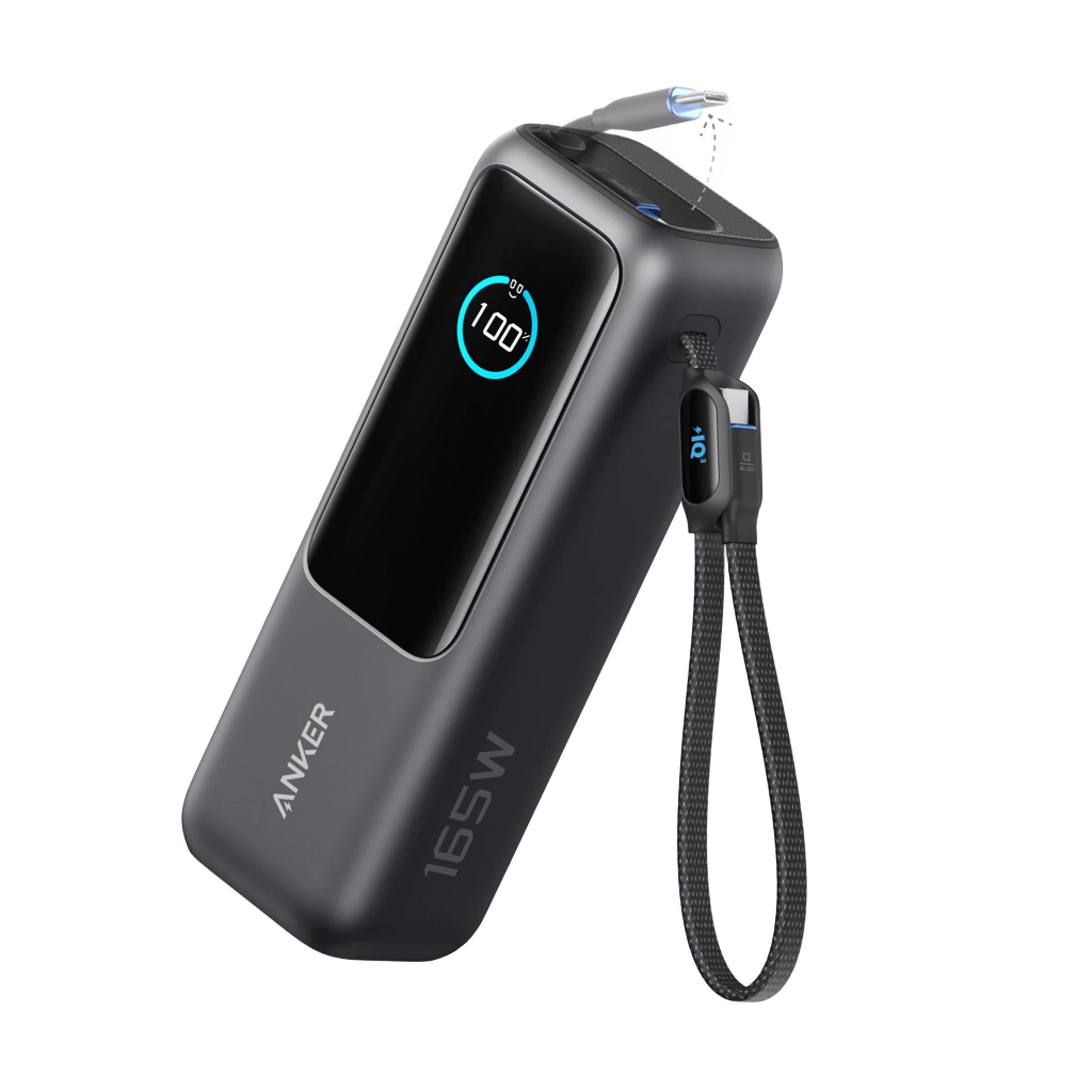 باور بانك 25000MAH بقدرة 165W وشحن سريع للحواسيب من Anker باور بانك 25000MAH بقدرة 165W وشحن سريع للحواسيب من Anker