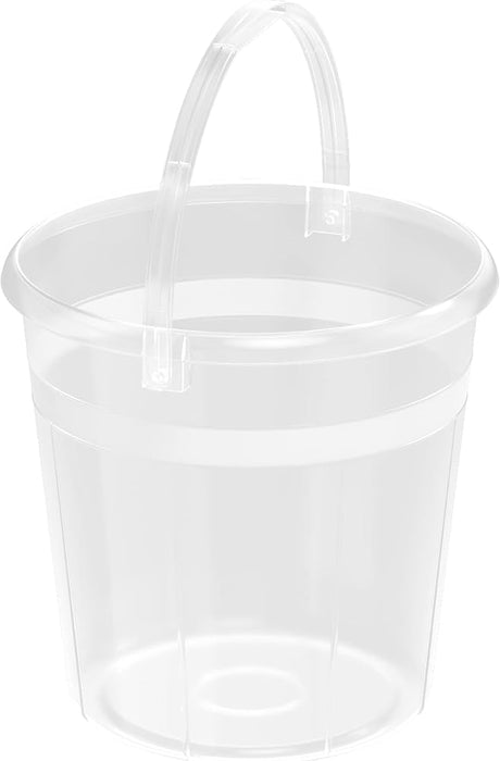 دلو CP DX شفاف بسعة 15 لتر من كوزموبلاست للاستخدام اليومي وتحمل السوائل من Cosmoplast