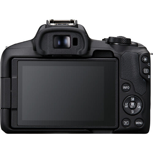 كاميرا كانون EOS R50 بدقة 24.2 ميجابكسل وفيديو 4K UHD 30p مع عدسة وميكروفون من Canon