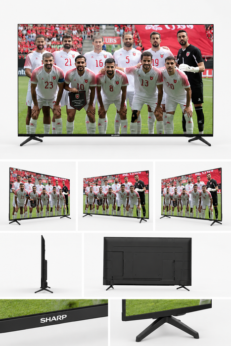 تلفاز جوجل LED بلا حواف 65 بوصة بدقة 4K Ultra HD وبدعم صوت دولبي HDR10