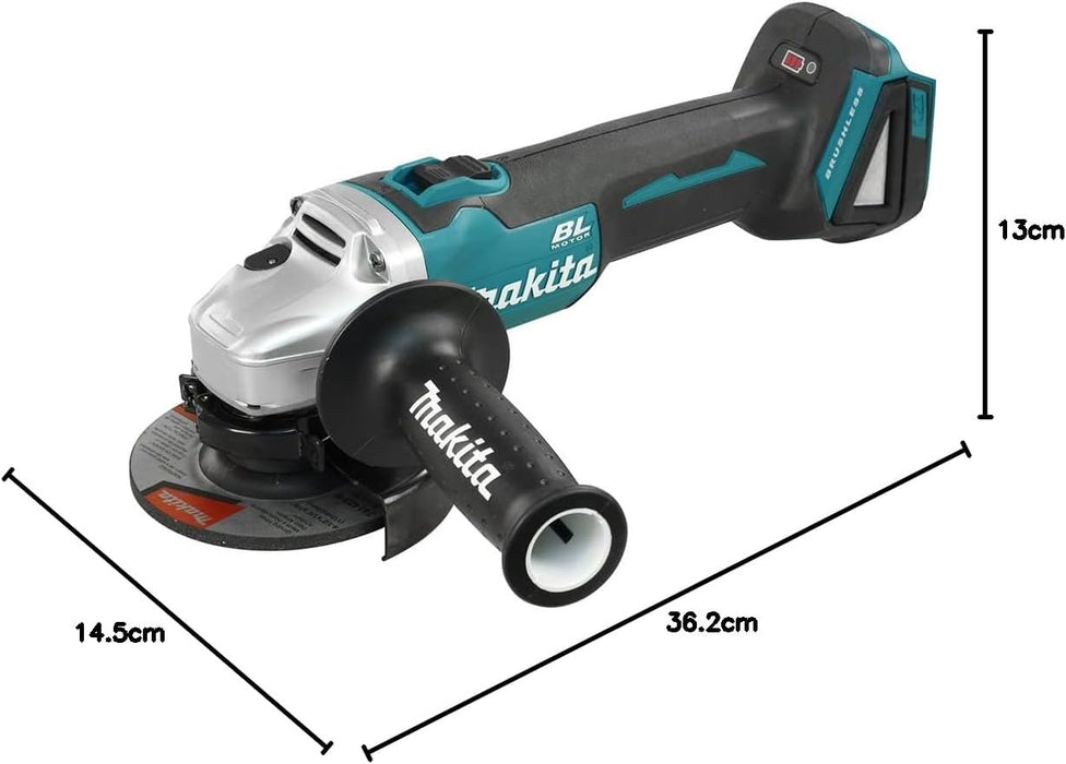 Makita DGA454Z Brushless 115mm Angle Grinder Without Batteries or
