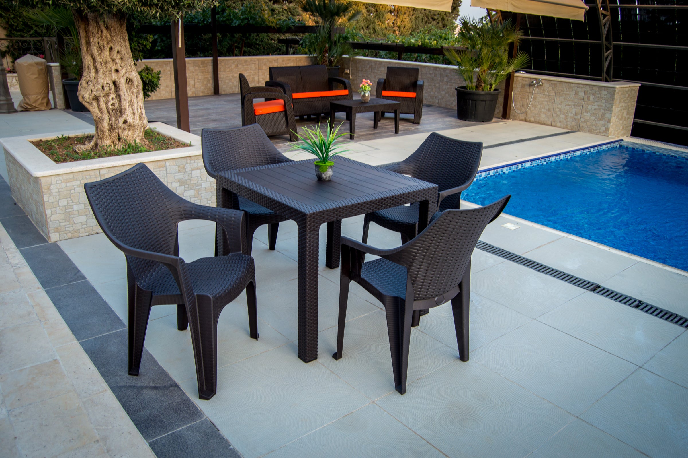 Samba Bubble Rattan Plastic Armchair Samba Bubble Rattan Plastic Armchair