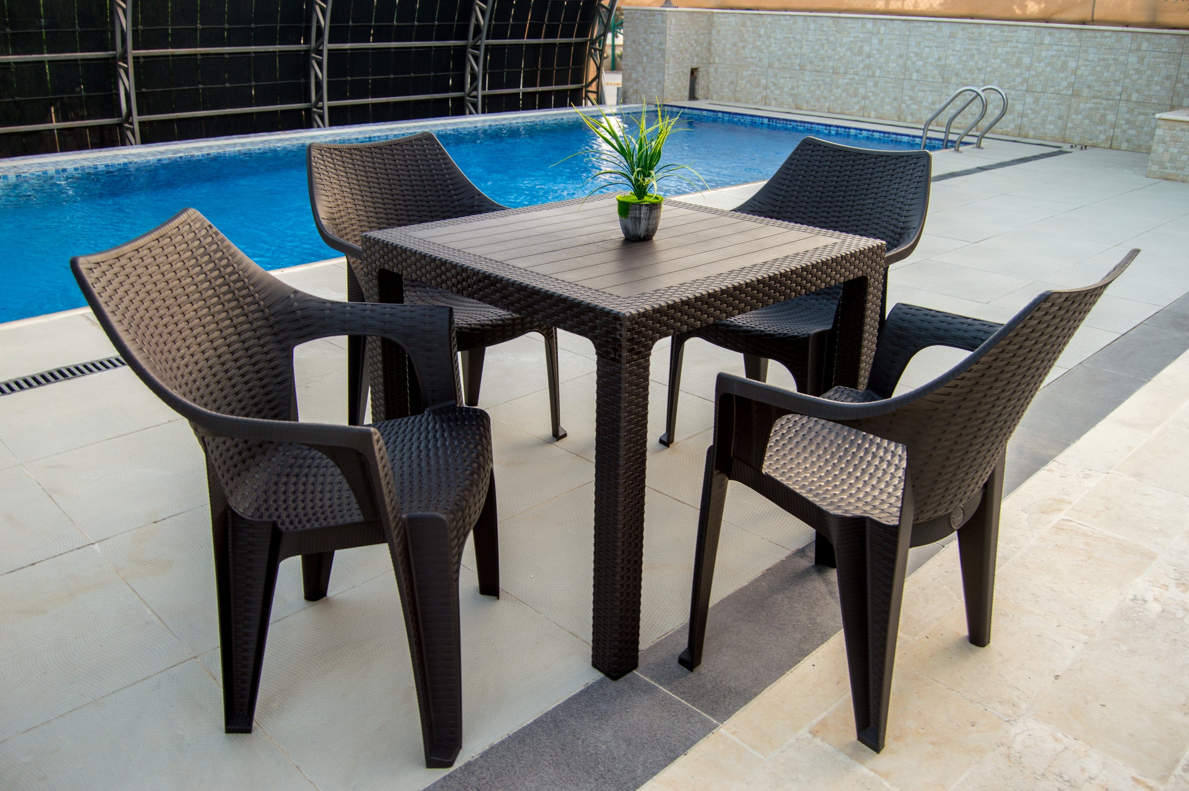 Samba Bubble Rattan Plastic Armchair Samba Bubble Rattan Plastic Armchair
