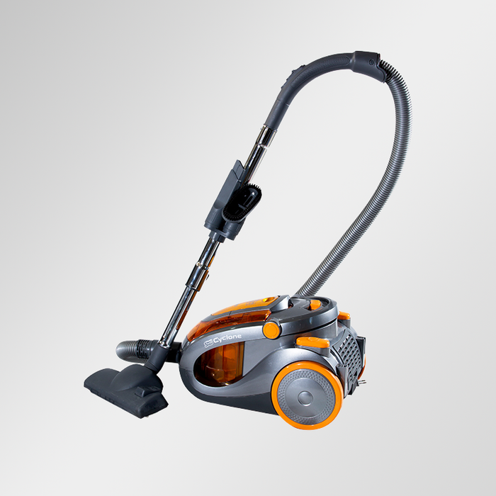 Bagless vacuum cleaner, 2000 watts, from Romo International 
