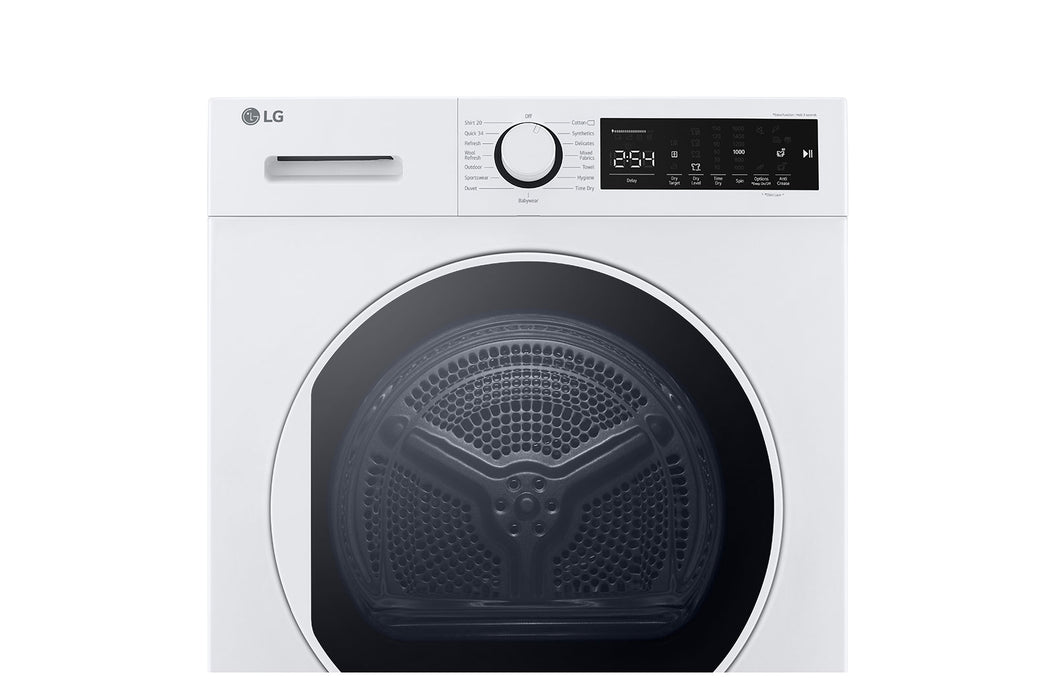 LG Heat Pump Dryer, kg, White — جعفر شوب