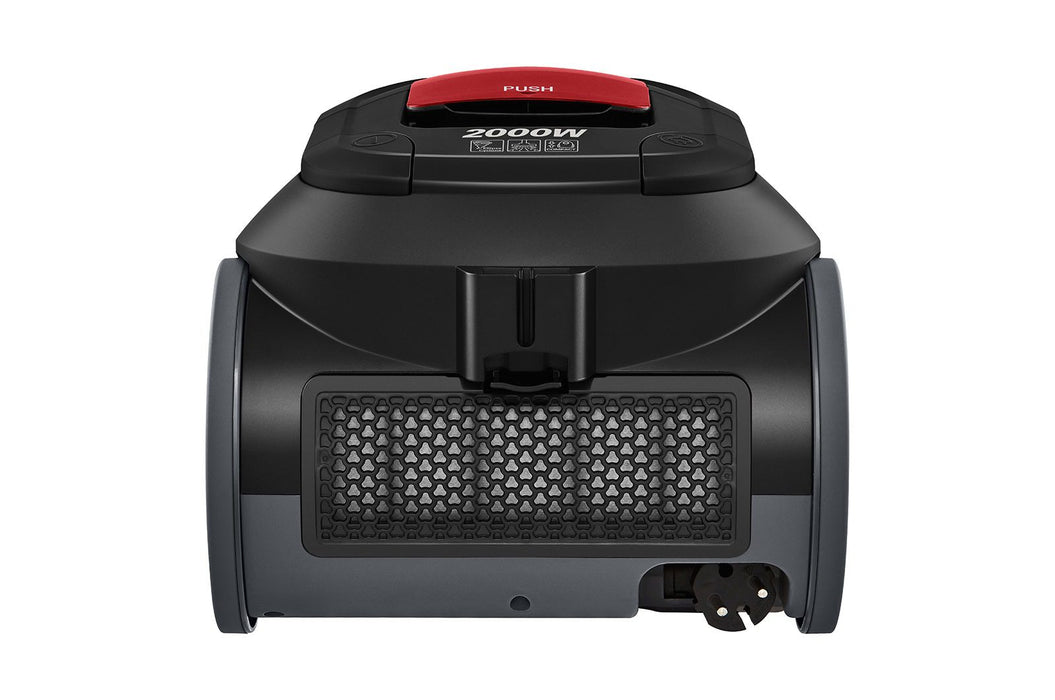 مكنسة كهربائية بدون كيس، سعة الغبار 1.3 لتر، قوة شفط طويلة الأمد، 2000 واط من LG