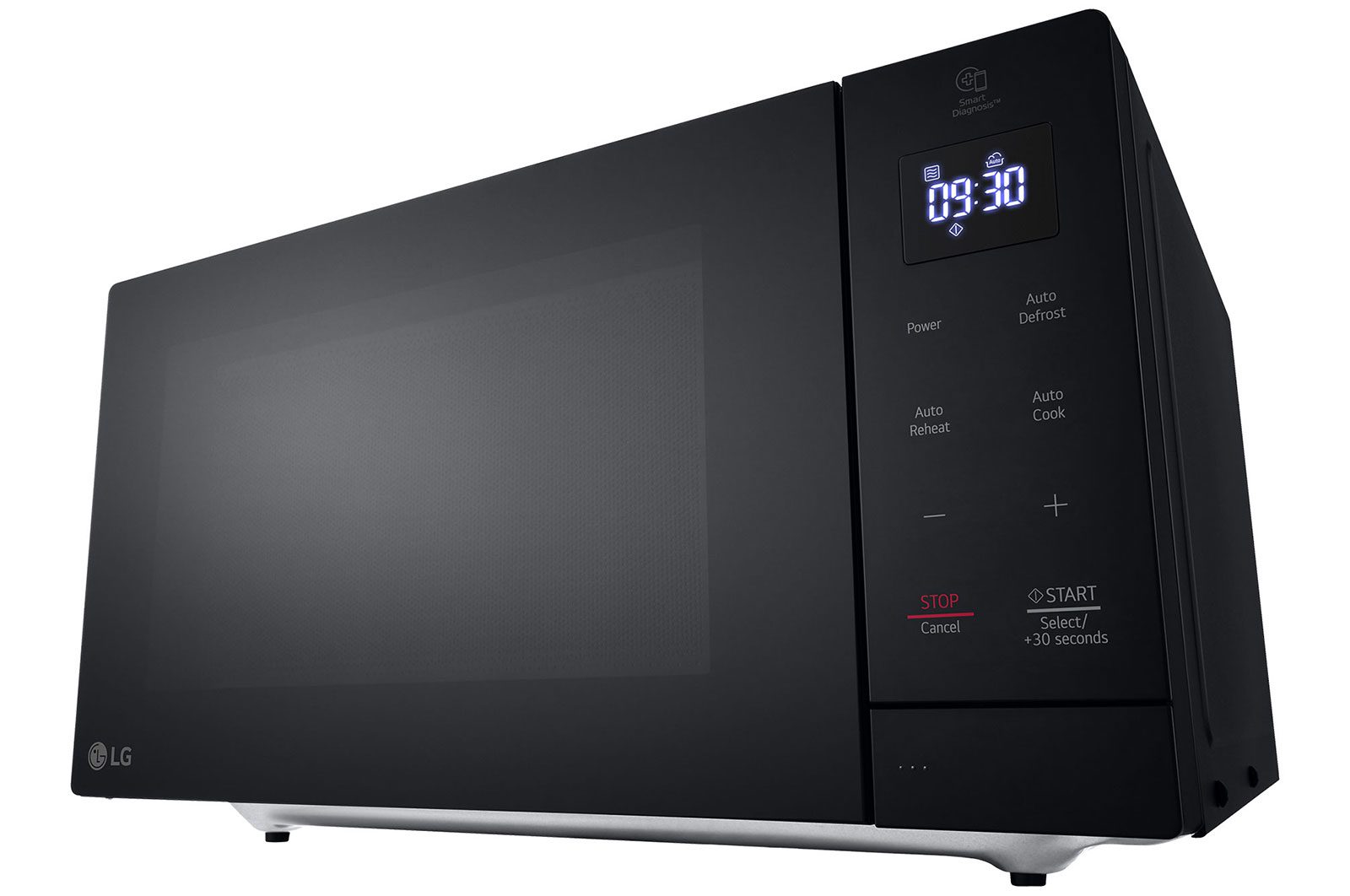 فرن المايكرويف بسعة 30 لتر، التسخين المتساوي ،التنظيف السهل ،لون اسود من LG