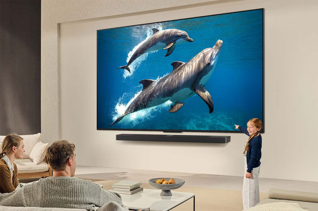 تلفزيون LG QNED70 4K الذكي مقاس 86بوصة المدعوم بجهاز التحكم AI Magic remote وميزة HDR10 وواجهة عام (2025)