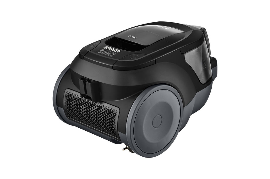 مكنسة كهربائية بدون كيس، سعة الغبار 1.3 لتر، قوة شفط طويلة الأمد، 2000 واط من LG