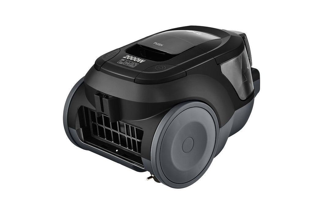 مكنسة كهربائية بدون كيس، سعة الغبار 1.3 لتر، قوة شفط طويلة الأمد، 2000 واط من LG