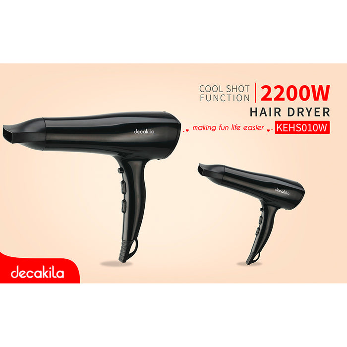 Hair dryer 2200 watts from DECAKILA 