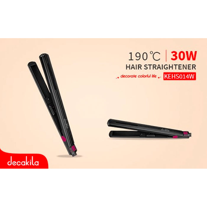 Hair straightener 190 degrees 30 watts from DECAKILA 