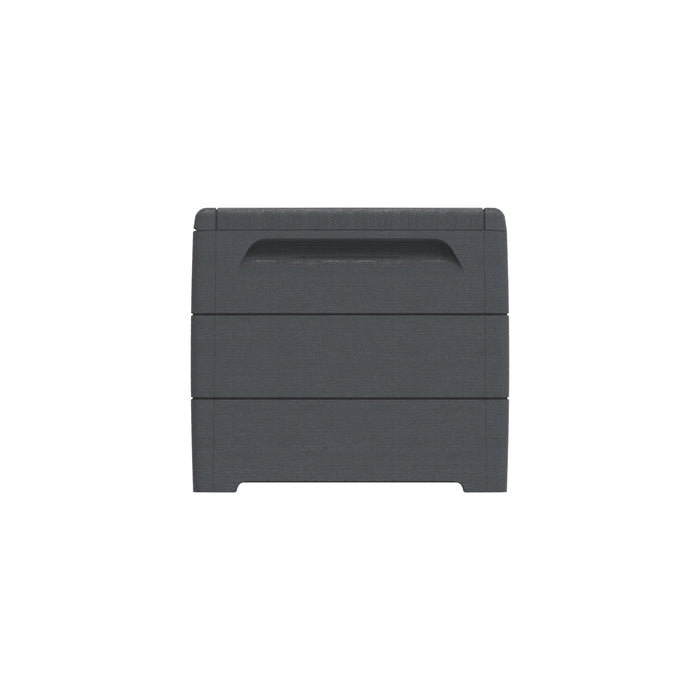 خزانة تخزين حدائق مع قفل وأرضية مدمجة من كوزموبلست – سعة 416 لتر