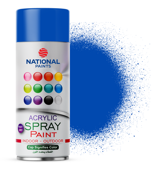 Luminous phosphorescent spray paint - National