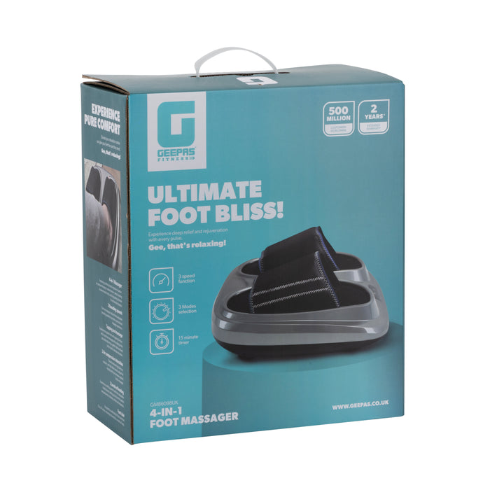 جهاز التدليك للأقدام متعدد الوظائف 4-في-1 من جيباس