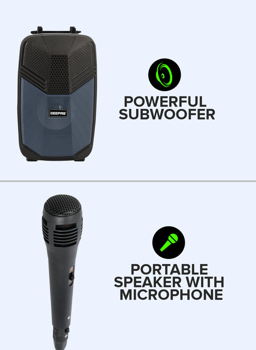 سماعة بلوتوث جيباس مع مايكروفون وإضاءة LED وجودة صوت استثنائية