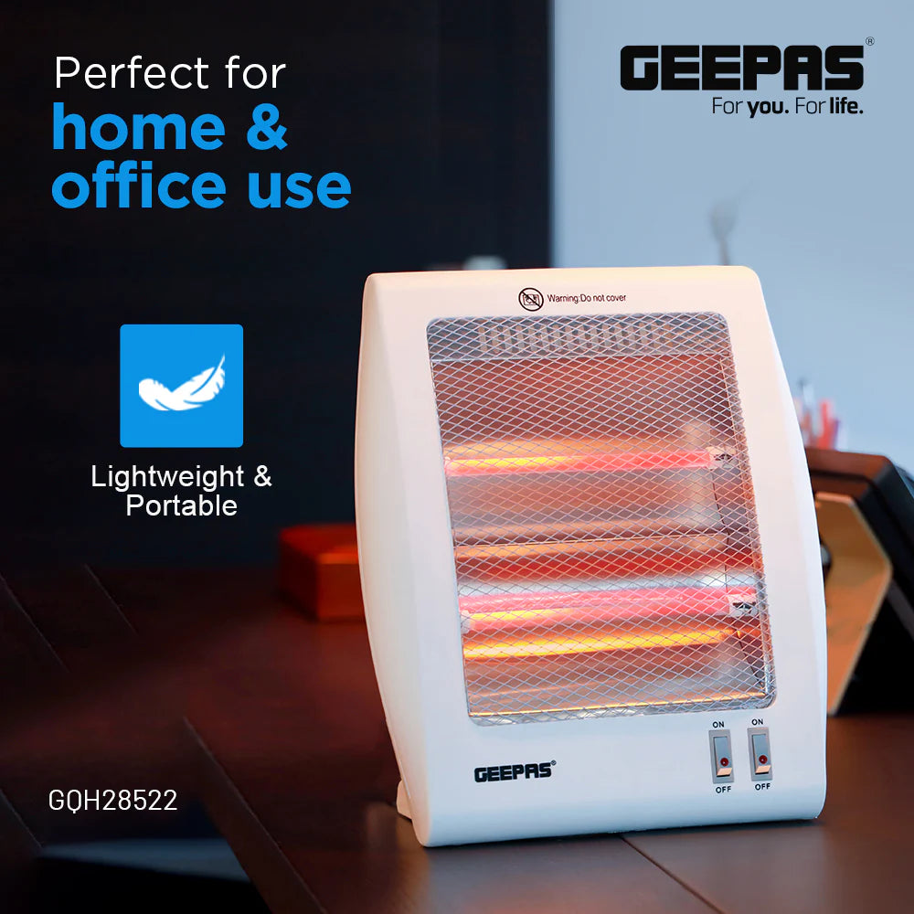 دفاية كوارتز جيباس بقدرة 800 واط ومزايا الأمان وحماية الانقلاب دفاية كوارتز جيباس بقدرة 800 واط ومزايا الأمان وحماية الانقلاب