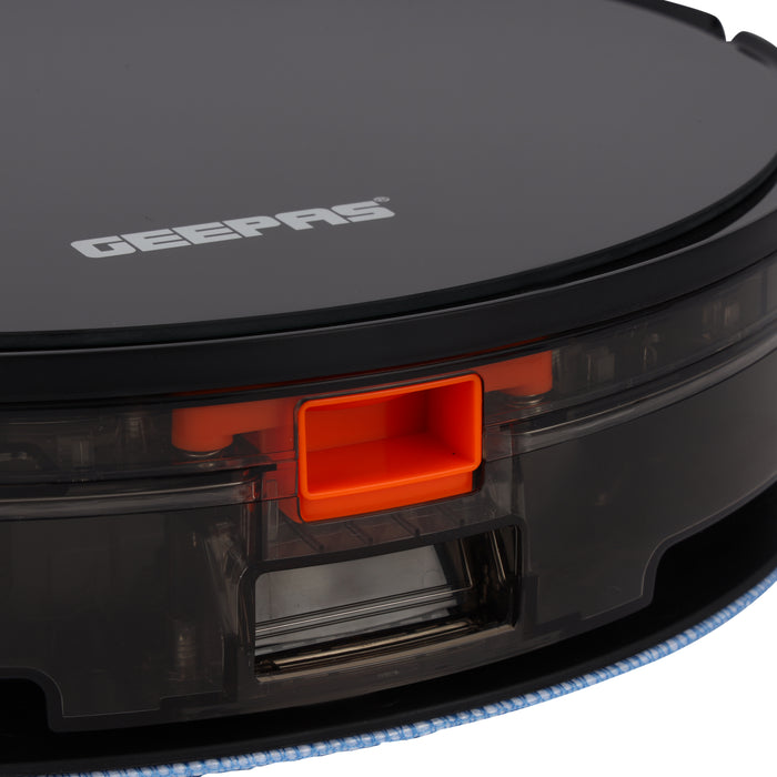 مكنسة روبوت ذكية تنظيف مبلّل وجاف تحكم بالتطبيق ملاحة جيروسكوب من جيباس