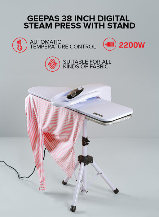 مكواة بخارية رقمية جيباس