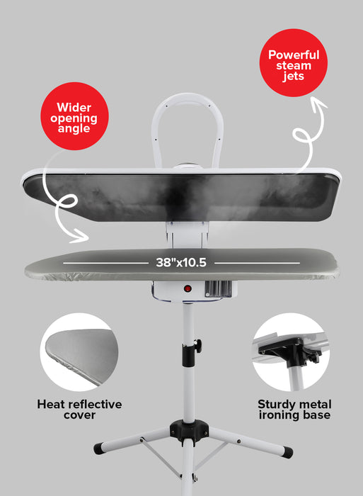 مكواة بخارية رقمية جيباس