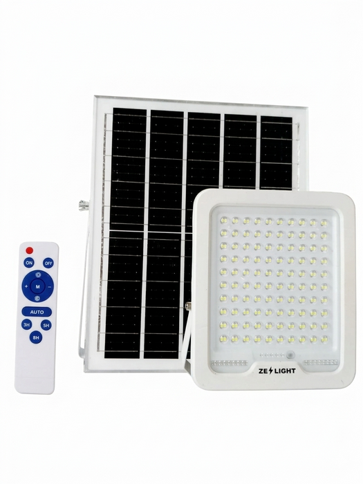 LED-Zee light كشاف ليد طاقة شمسية كامل