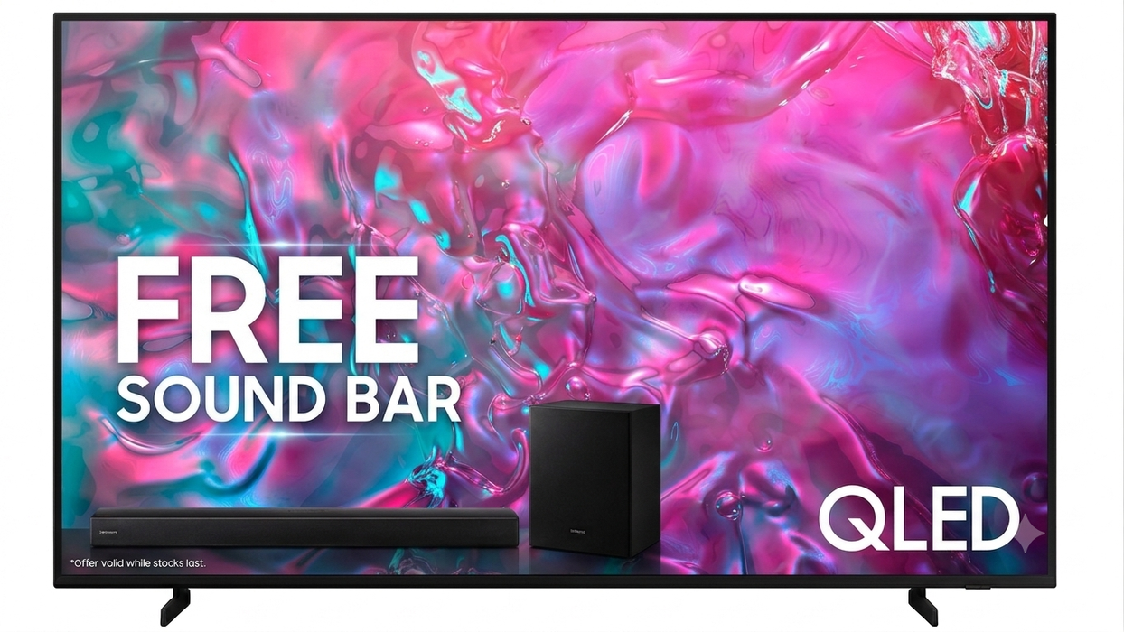 تلفزيون ذكي Crystal UHD 4K طراز DU9000 بنظام تشغيل Tizen OS حجم 98 بوصة (2024) من سامسونج