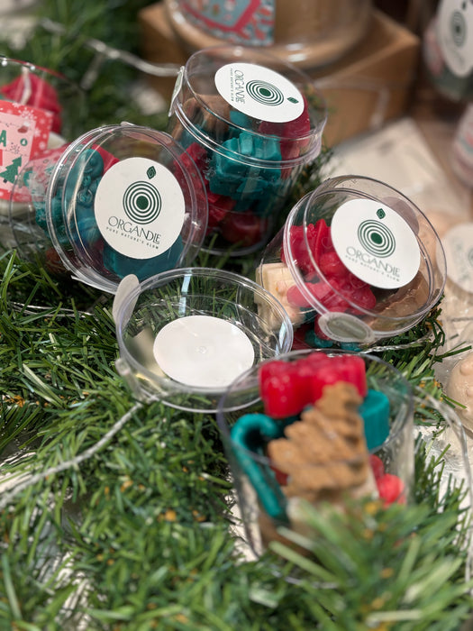 مجموعة مكعبات الشمع المعطرة من شمع الصويا "الخليط الاحتفالي" (Festive Mix) من Organdle