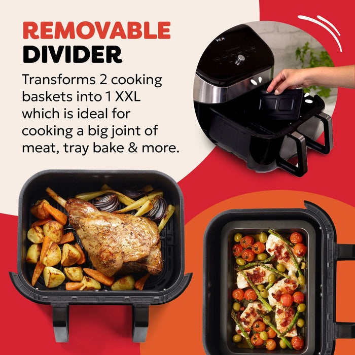 قلاية هوائية سعة 8.5 لتر بقوة 1700 واط مع تقنية ClearCook من Instant Pot