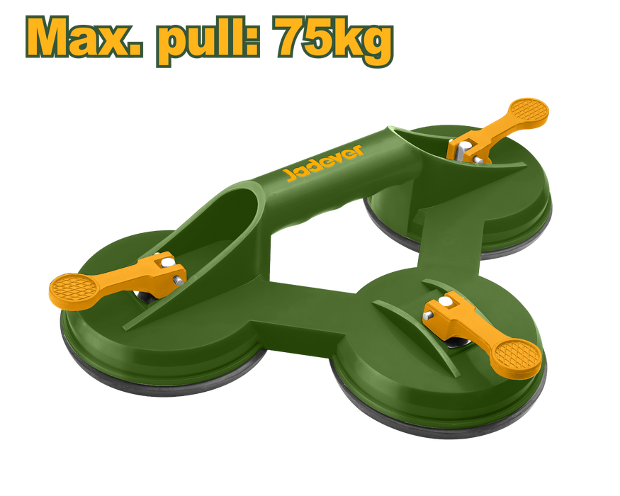 سلسلة الثلاثة مخالب لشفط الزجاج بقبضة قوية وسعة شد 75 كجم