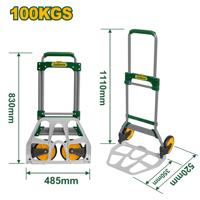 JADEVER folding trolley 100 kg